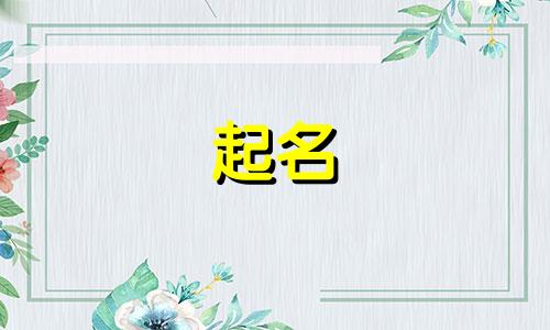 清朝民间起名有哪些字母