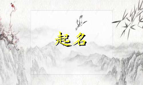 儿子起名的诗词有哪些好听