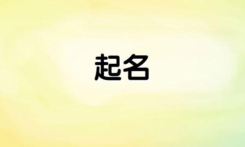 小孩起名哪些字比较好