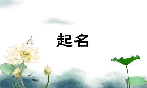 起名木和金的字有哪些