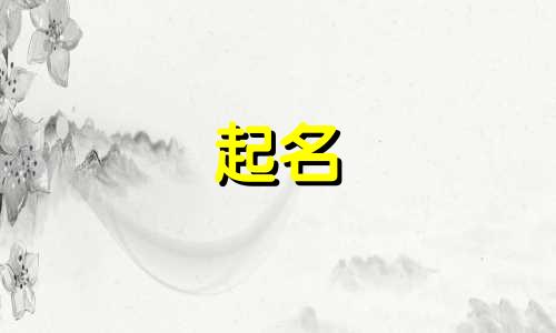 起名的寓意是哪些字好