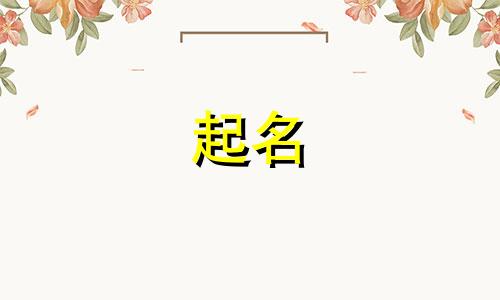 不按套路的起名有哪些