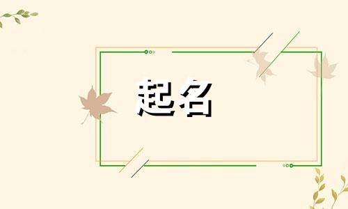 中国传统起名用字有哪些