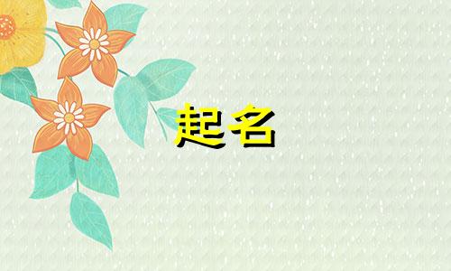 起名这种困难的事儿有哪些