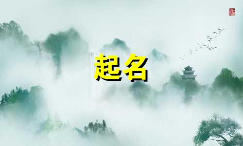 水字起名男孩名字有哪些
