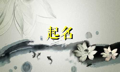 起名固定尾字有哪些好听
