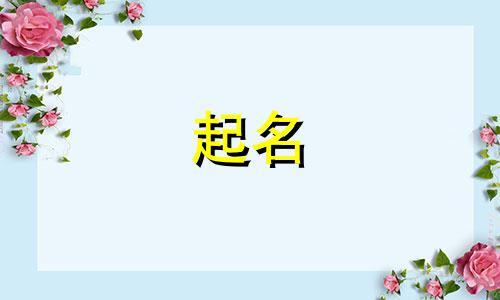 男孩子起名大全有哪些