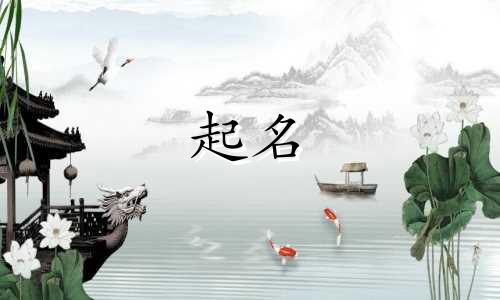 哪些子适合男孩子起名