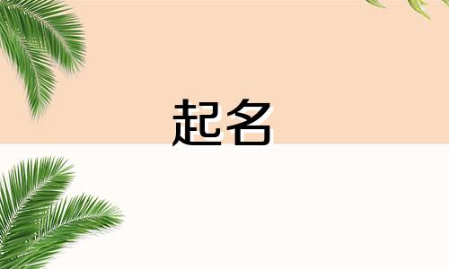 狗年小孩起名字哪些好