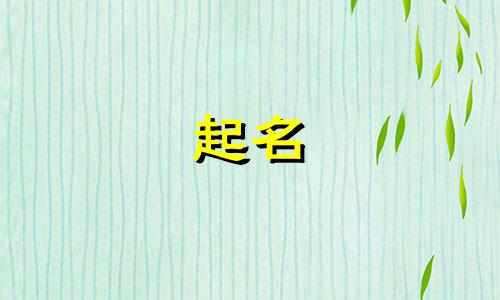可用于起名的单字有哪些