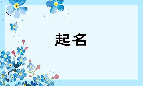 品牌起名女孩小名字有哪些