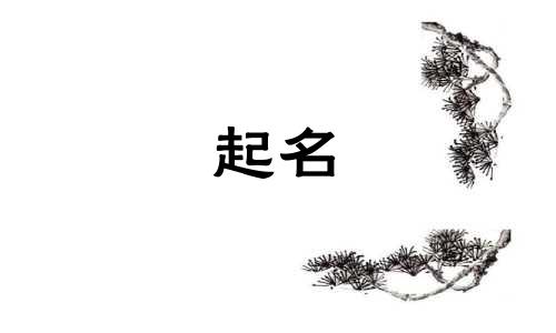 给男孩起名有哪些好听的