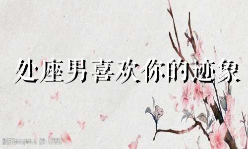 处座男喜欢你的迹象 处座男喜欢的相处方式
