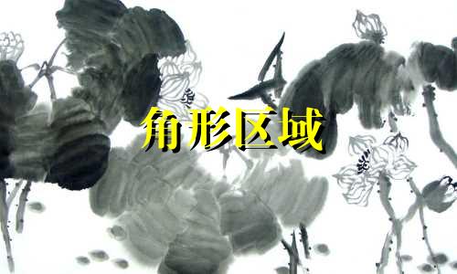 角形区域 角形区域是什么意思