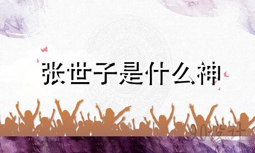 张世子是什么神 华光大世子是什么神兽