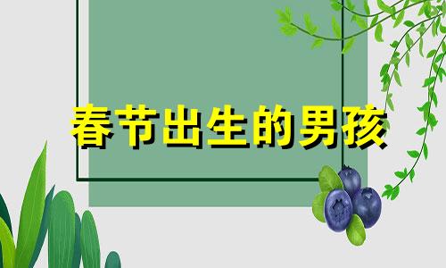 春节出生的男孩 2022年春节出生的宝宝什么命