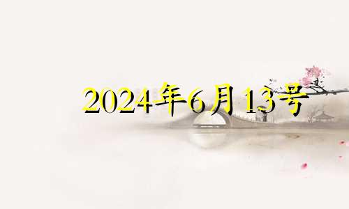 2024年6月13号 