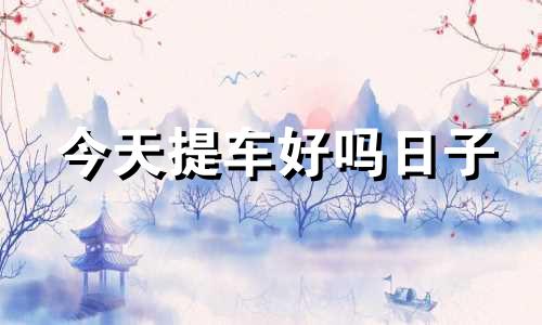 今天提车好吗日子 请问今天提车是个好日子吗