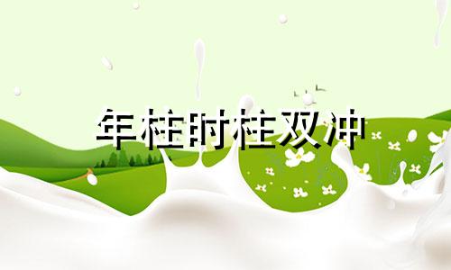 年柱时柱双冲 八字年时双合