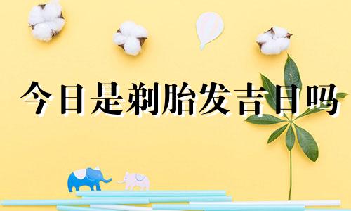 今日是剃胎发吉日吗 今日宜剃胎发吗