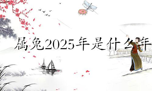 属兔2025年是什么年 2025年生肖兔