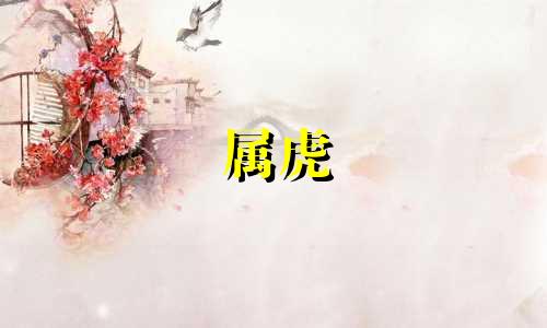 属虎 人 属虎的人会怎样