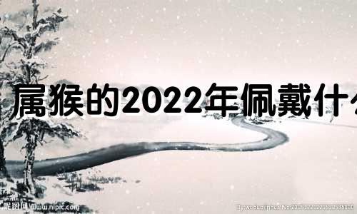 属猴的2022年佩戴什么 属猴的人2025年的运势及运程
