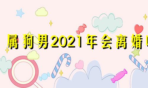 属狗男2021年会离婚吗 属狗男人2020年婚姻