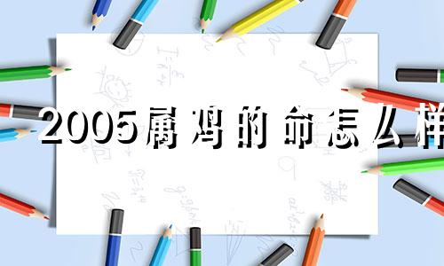 2005属鸡的命怎么样 2005年属鸡男孩是什么命腊月初十