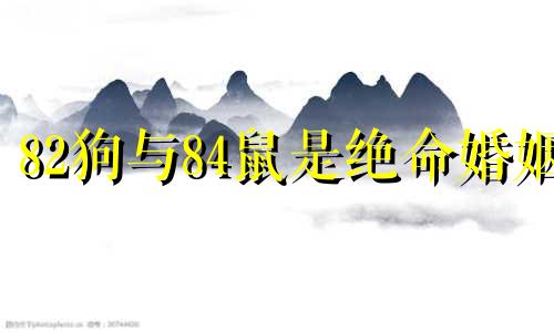 82狗与84鼠是绝命婚姻 84年的鼠和82年的狗能结婚吗