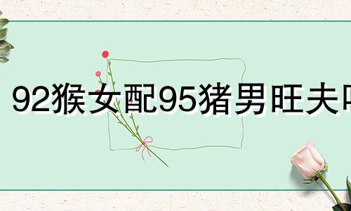 92猴女配95猪男旺夫吗 猴和猪在一起对谁不利