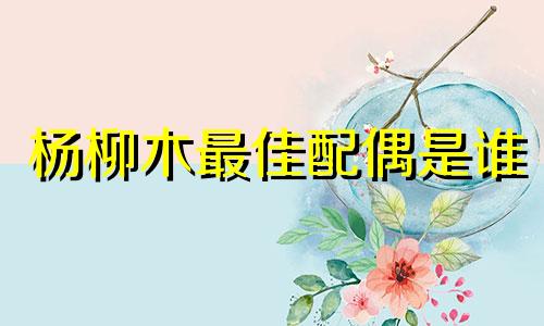 杨柳木最佳配偶是谁 白蜡金和杨柳木真的不能在一起吗