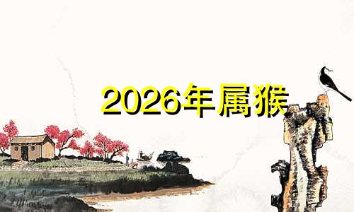 2026年属猴 2026年生肖运势完整版