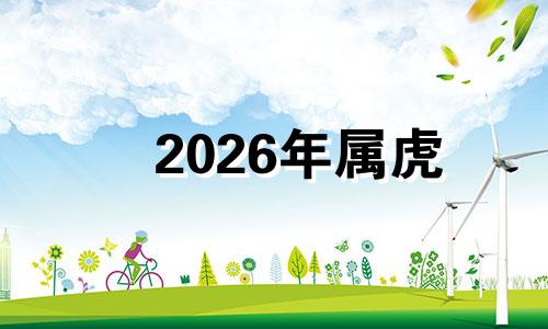 2026年属虎 2026年啥生肖