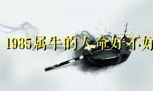 1985属牛的人命好不好 85年属牛40岁大劫