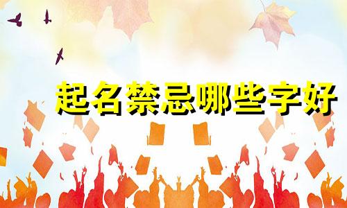 珺起名禁忌哪些字好