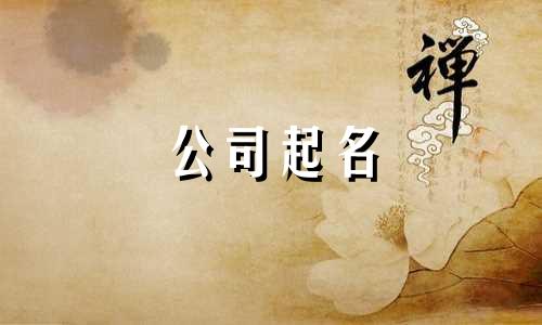 公司起名 注意哪些事项和细节