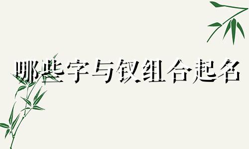 哪些字与钗组合起名