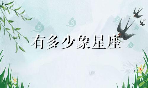 有多少象星座