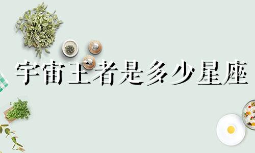 宇宙王者是多少星座