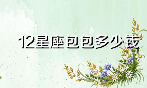 12星座包包多少钱