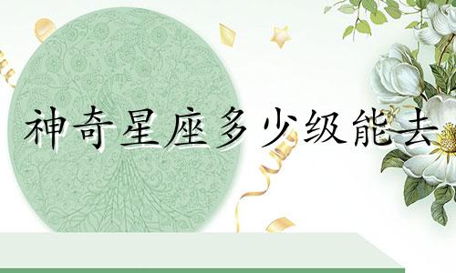 神奇星座多少级能去