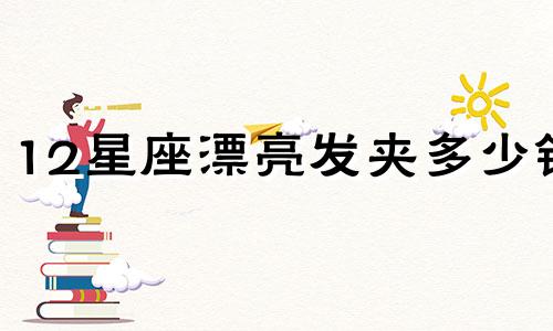 12星座漂亮发夹多少钱