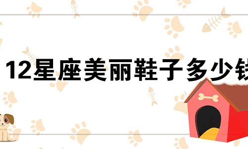 12星座美丽鞋子多少钱