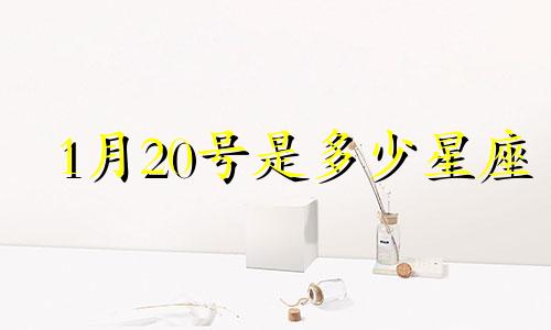 1月20号是多少星座