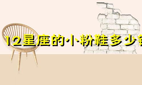 12星座的小粉鞋多少钱